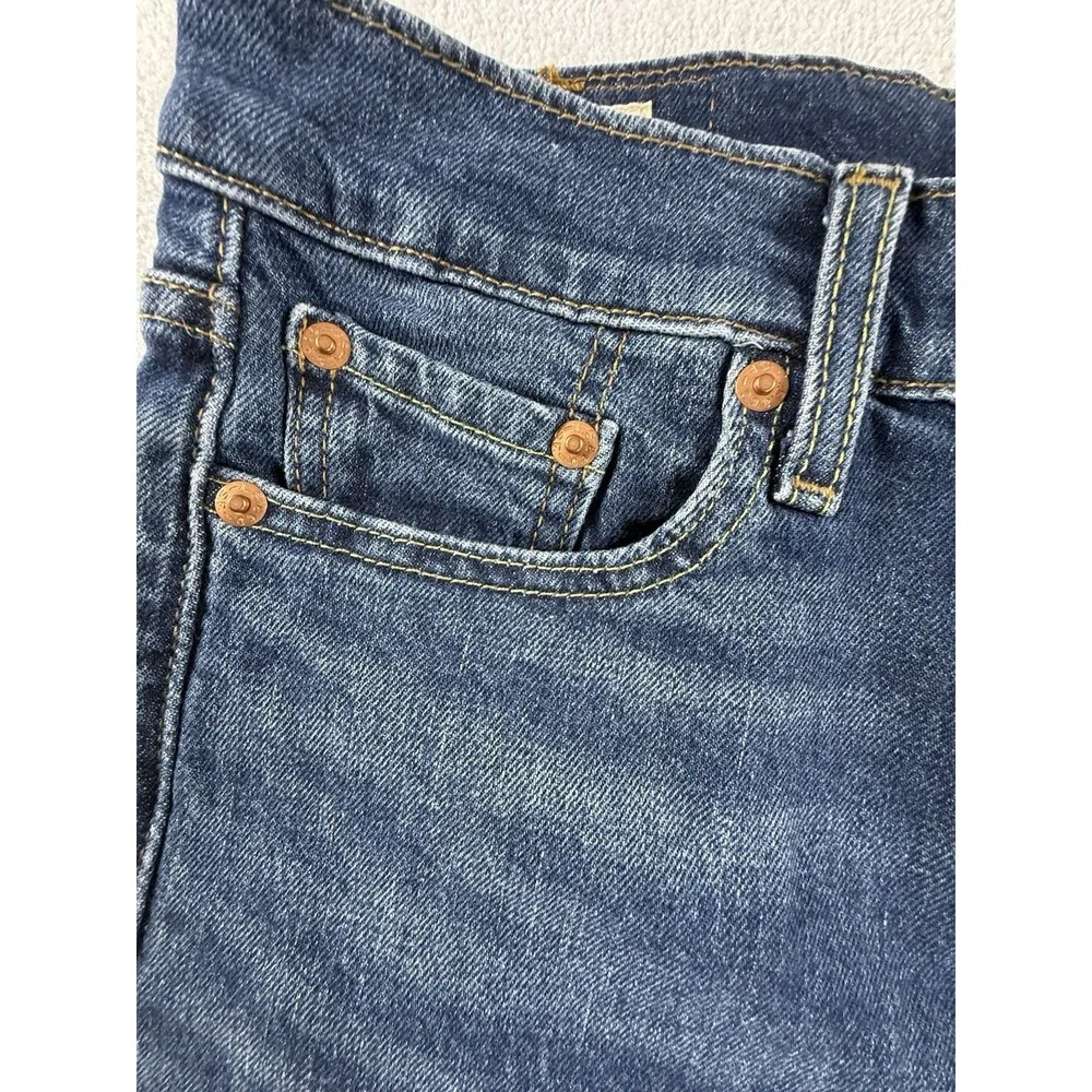 Levi's 511 Jeans Mens 30x32 Blue Slim Fit Medium Wash Faded American Denim Pants